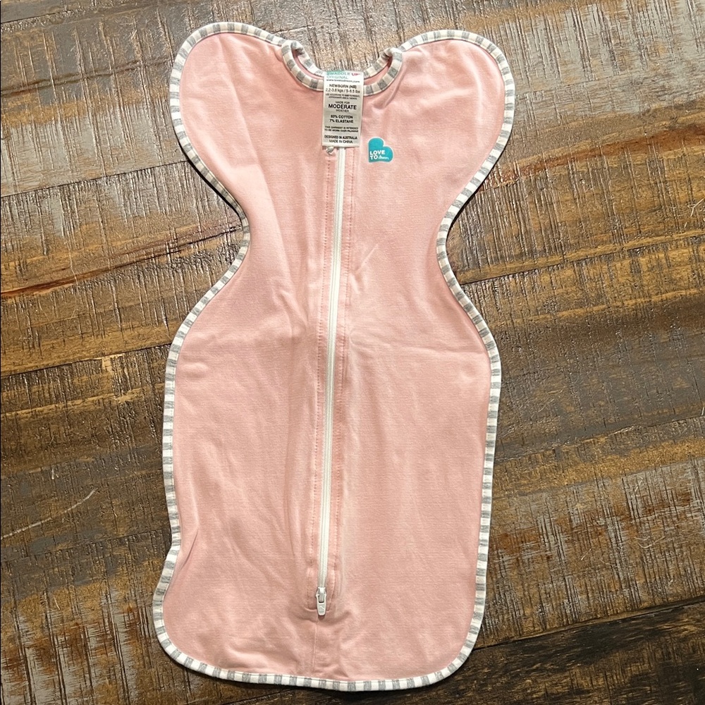 Love to Dream Soft Pink Baby Swaddle